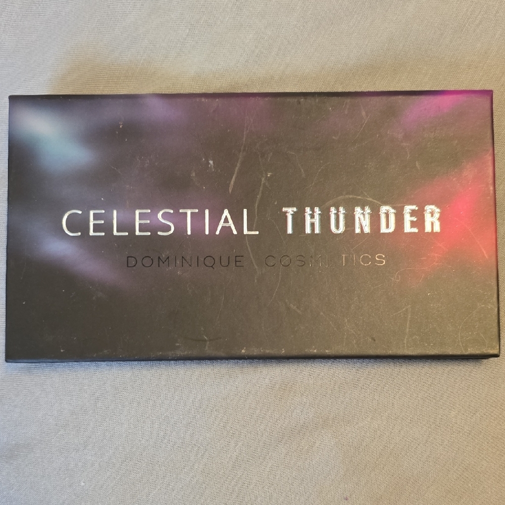 Dominique Cosmetics Celestial Thunder Eyeshadow Palette - Purple, Pink, Blue